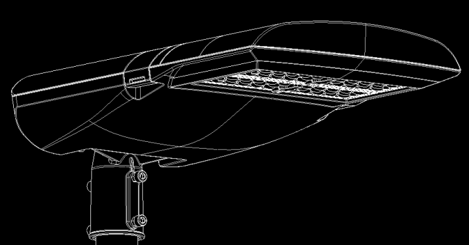 L'efficienza luminosa della lampada di IP66 150lm/W/l'iluminazione pubblica/alto potere principali all'aperto hanno condotto l'iluminazione pubblica