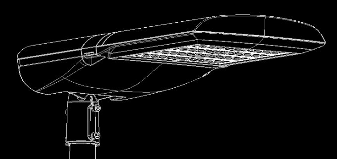 L'efficienza luminosa della lampada di IP66 150lm/W/l'iluminazione pubblica/alto potere principali all'aperto hanno condotto l'iluminazione pubblica