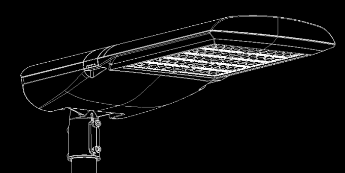 L'efficienza luminosa della lampada di IP66 150lm/W/l'iluminazione pubblica/alto potere principali all'aperto hanno condotto l'iluminazione pubblica