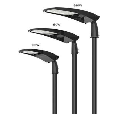 Alloggiamento di luci stradali LED durevole -40C- 50C CRI 80 Fattore di potenza 0,95 per tutte le condizioni meteorologiche