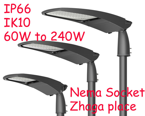 4000k 5700k IP66 300W l'alluminio della pressofusione ha condotto l'iluminazione pubblica che alloggia 140lm/W Ra70