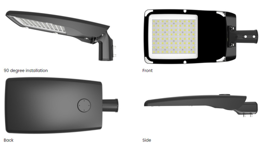 50w Equivalente Outdoor Parcheggio Pole Light 3030 5050 SMD Led Chip Outdoor