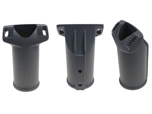 montaggio di 60mm Palo - alluminio dell'adattatore dell'iluminazione pubblica del sostegno con le viti di acciaio inossidabile