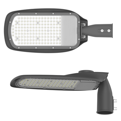 Alloggiamento per lampada stradale a LED nero per strade autostradali, vie, parcheggi, aree residenziali, potenza lampada 30W-150W-300W