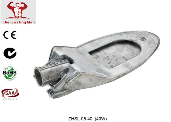 Base su ordinazione dell'iluminazione pubblica dell'alloggio/LED dell'iluminazione pubblica di alta luminosità LED 40 watt